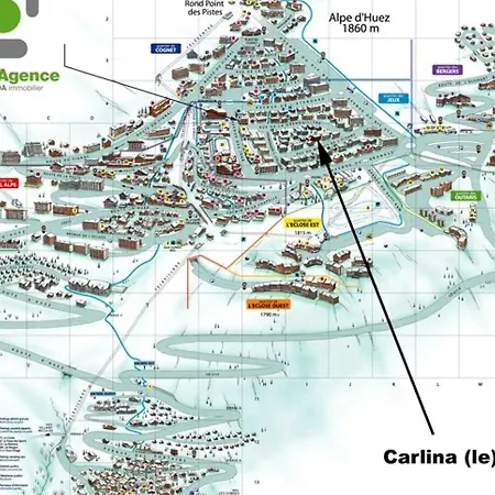 Διαμέρισμα 4p Avec Terrasse Sud - Proche Pistes & Commerces - Alpe D'huez - Fr-1-405-339 *
