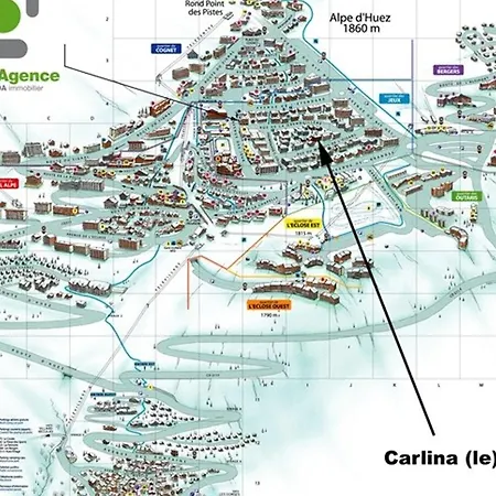 4p Avec Terrasse Sud - Proche Pistes & Commerces - Alpe D'huez - Fr-1-405-339 Huez